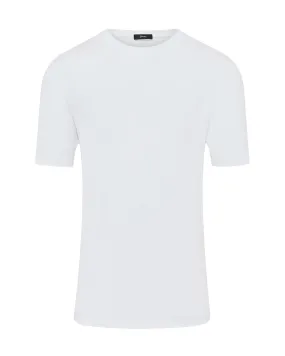 Herno Superfine Short Sleeve Stretch T-shirt (White)