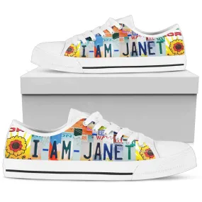 I Am Janet Custom Low Top