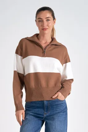 Jill Half Zip Sweater