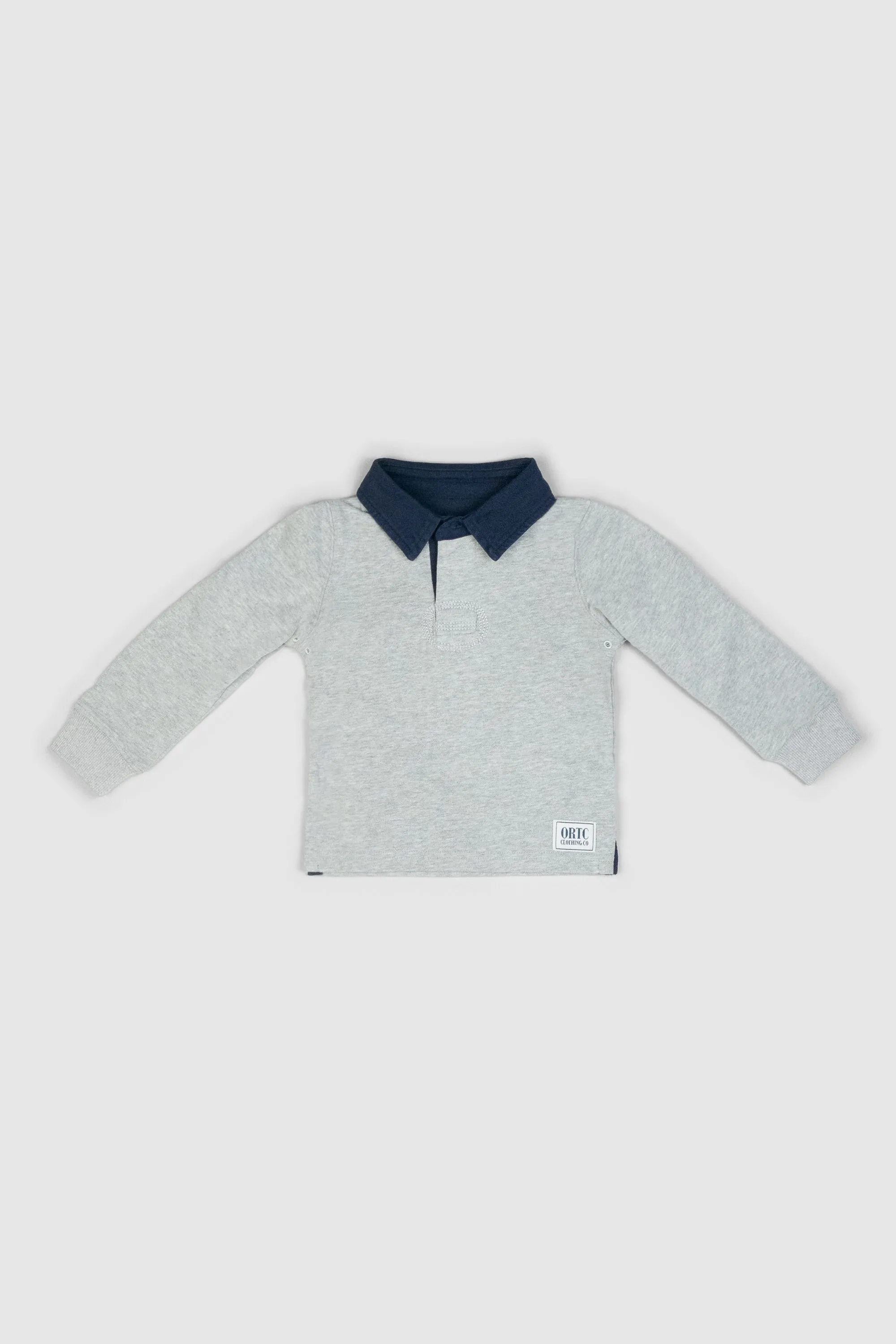 Jnr Rugby Jumper Grey Marle