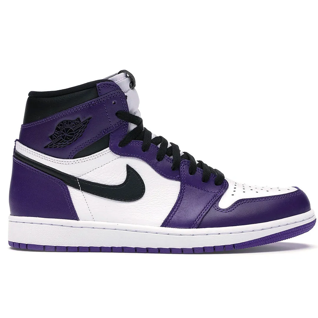 Jordan 1 High Court Purple White