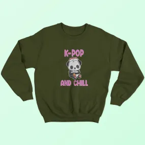 K-Pop and Chill Sweatshirt