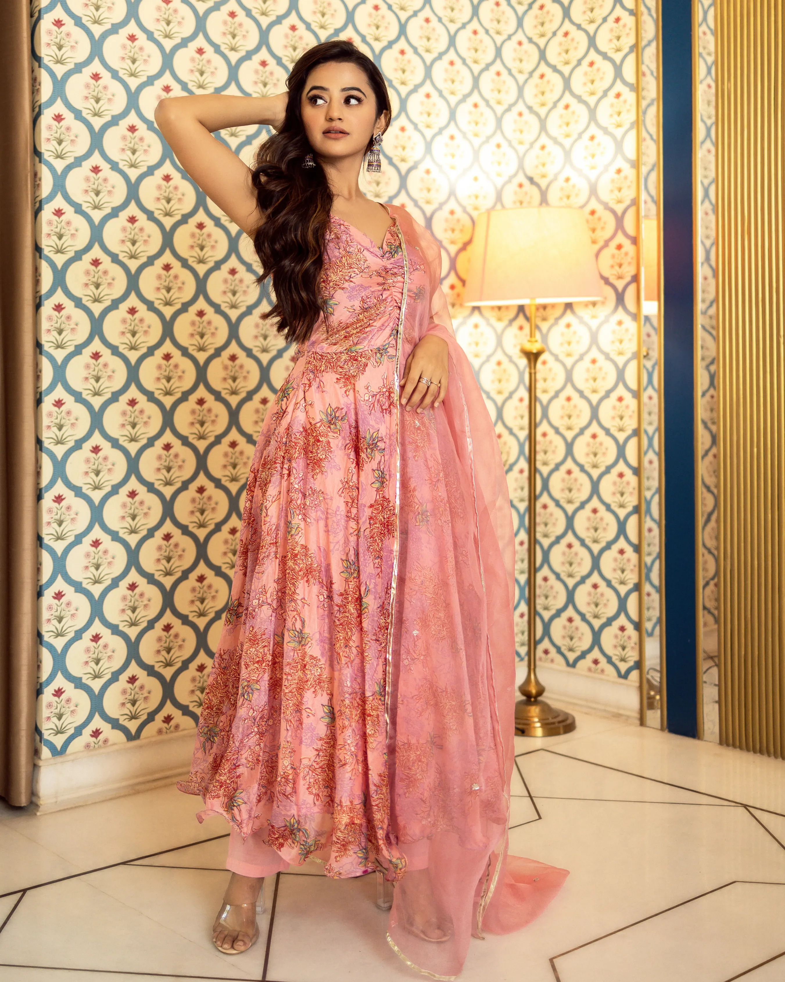 Kanwal Chanderi Suit Set