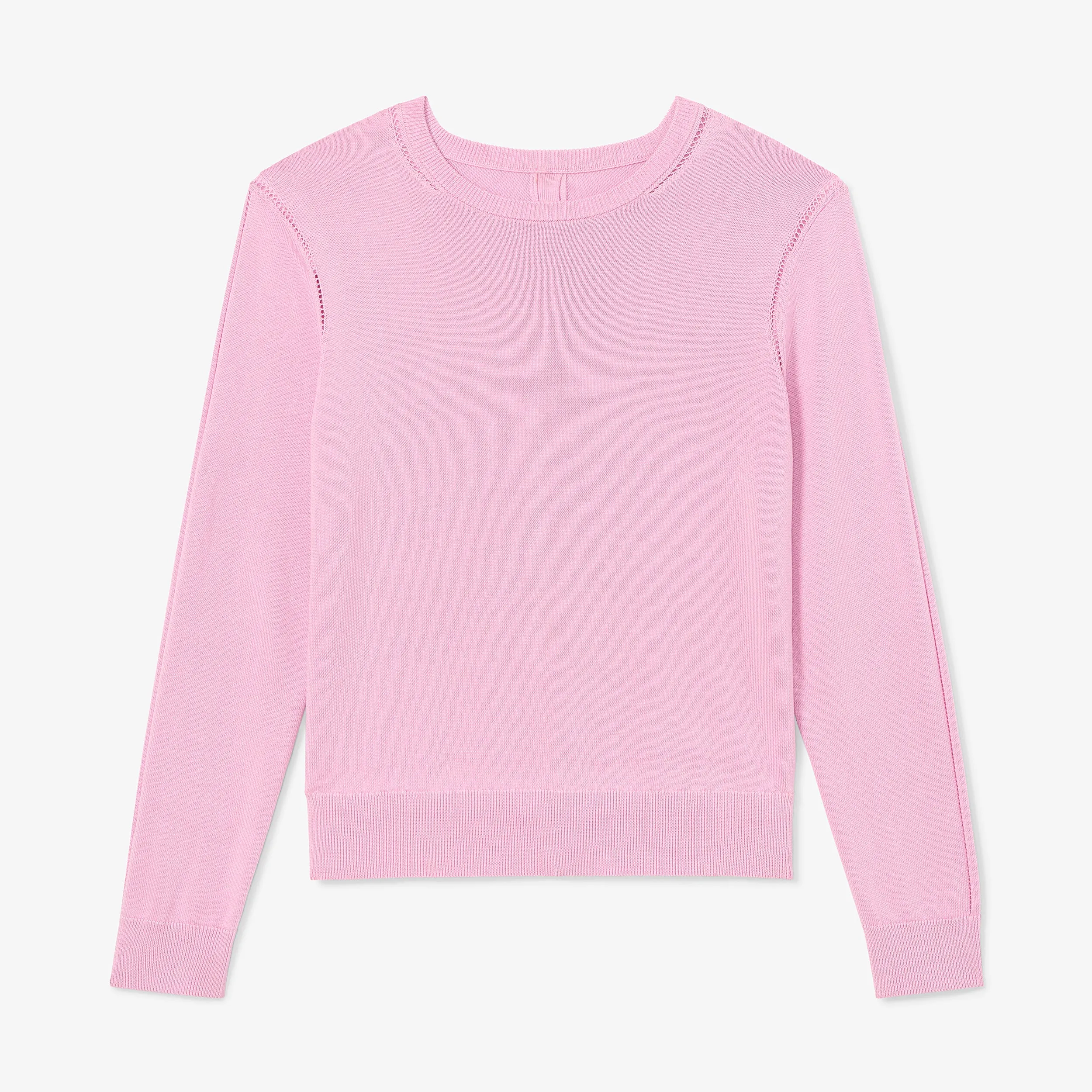 Larissa Sweater - Cotton Silk Knit :: Taffy