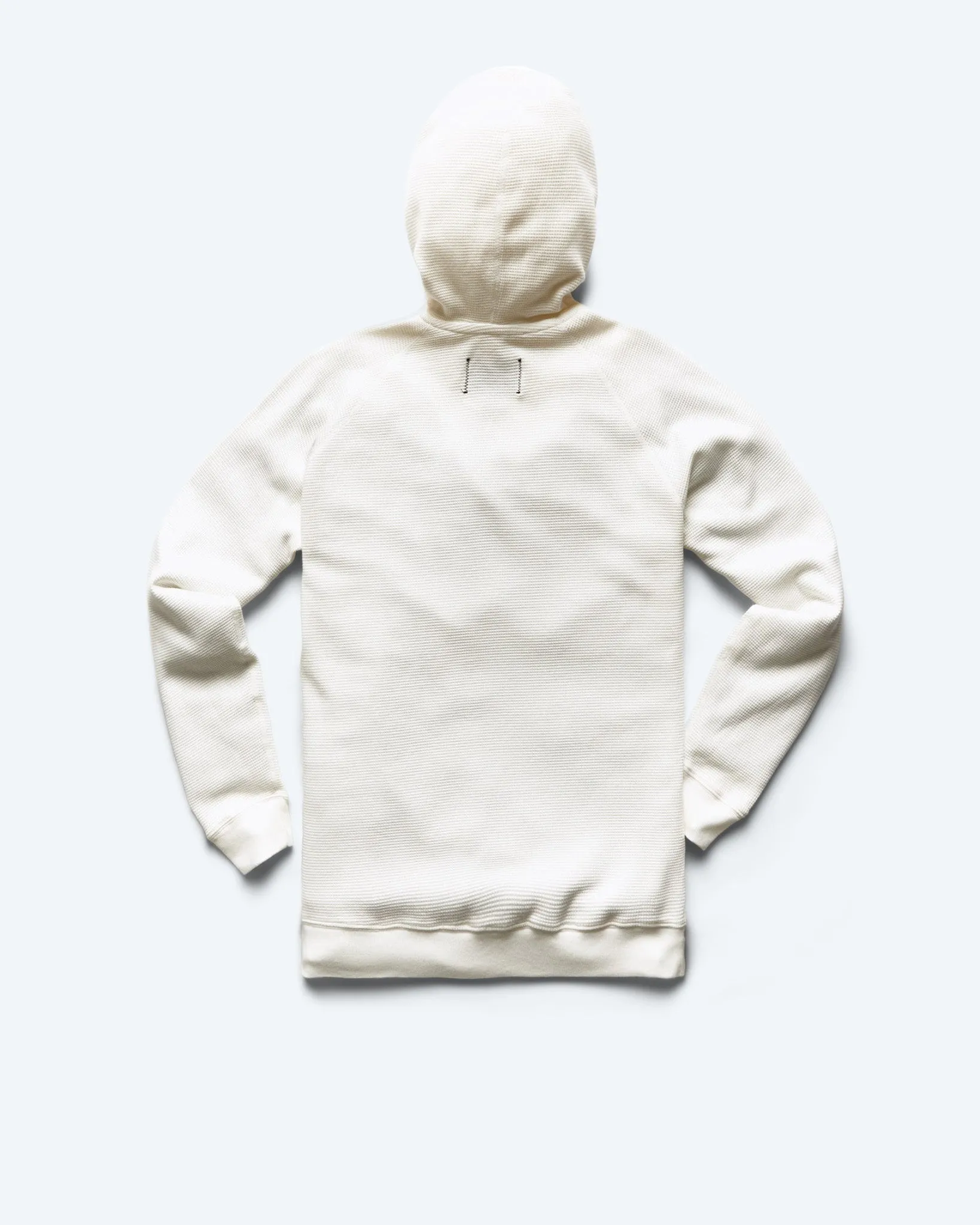 Lightweight Waffle Full Zip Hoodie