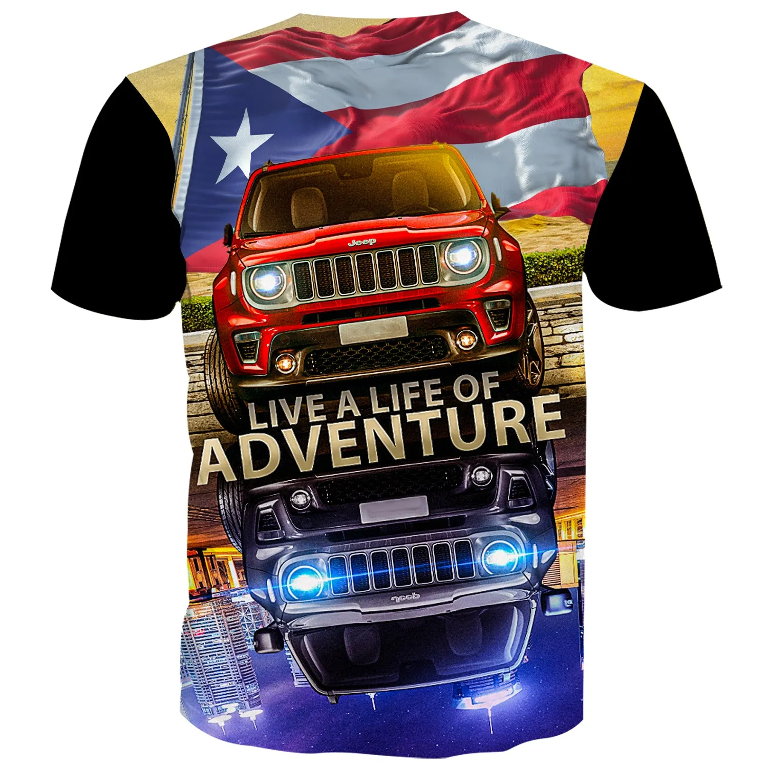 Live a life of adventure - Jeep T-Shirt