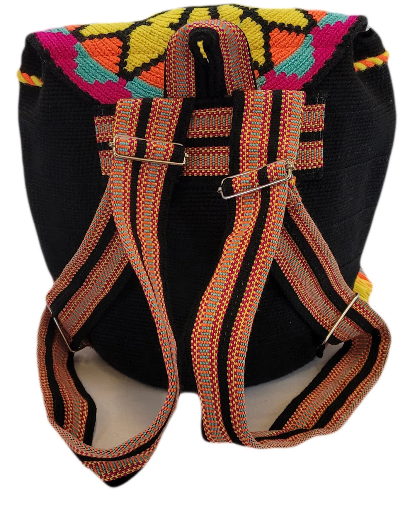 Louise Large Crochet Wayuu Backpack