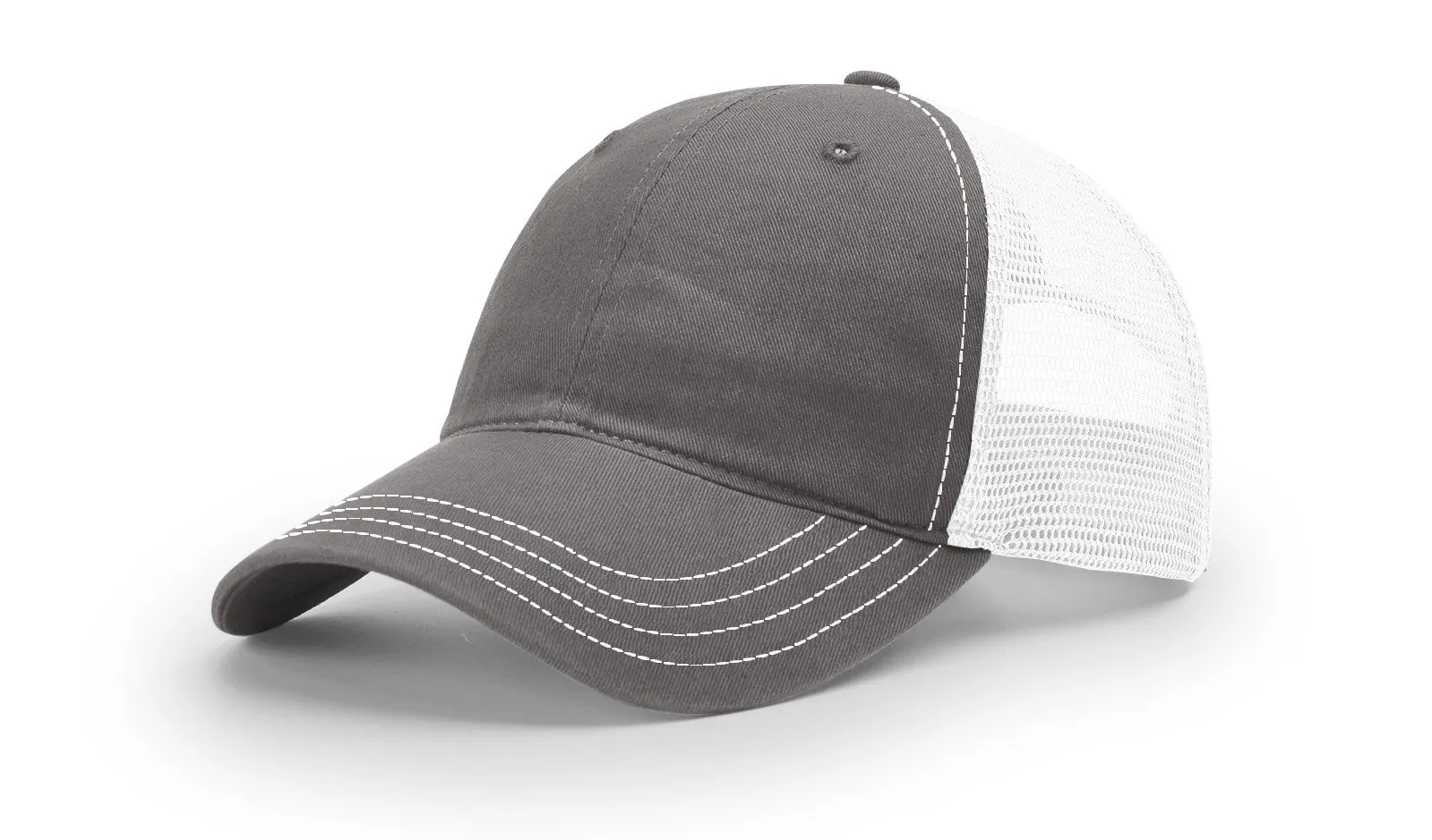 Low Profile 111 Richardson Hat | Work Hard Live Well | White   Black | Manready Mercantile