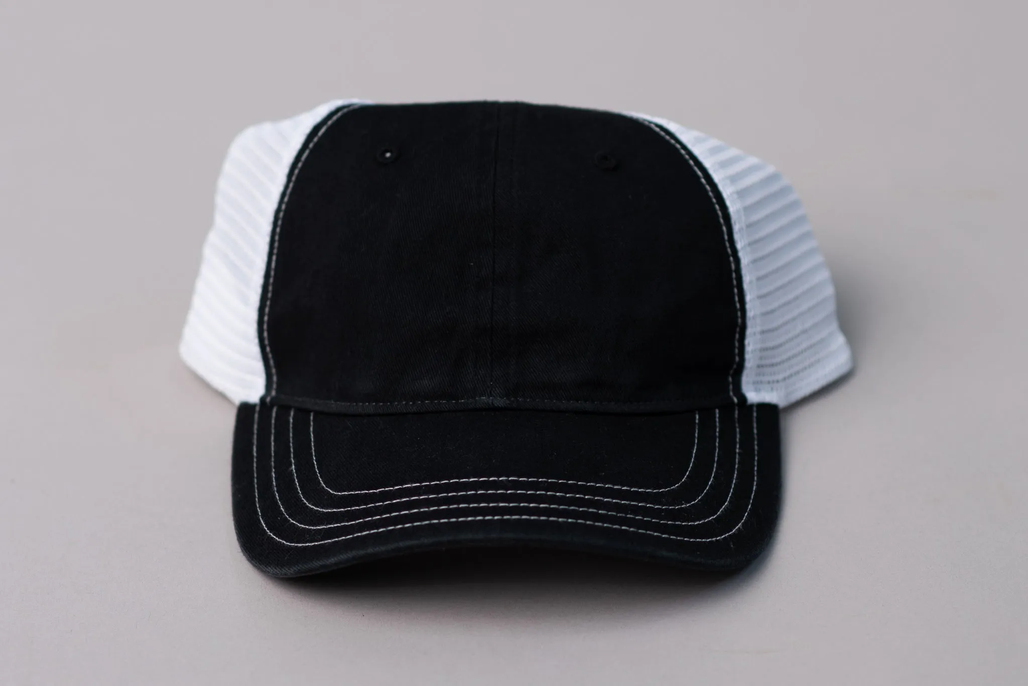 Low Profile 111 Richardson Hat | Work Hard Live Well | White   Black | Manready Mercantile