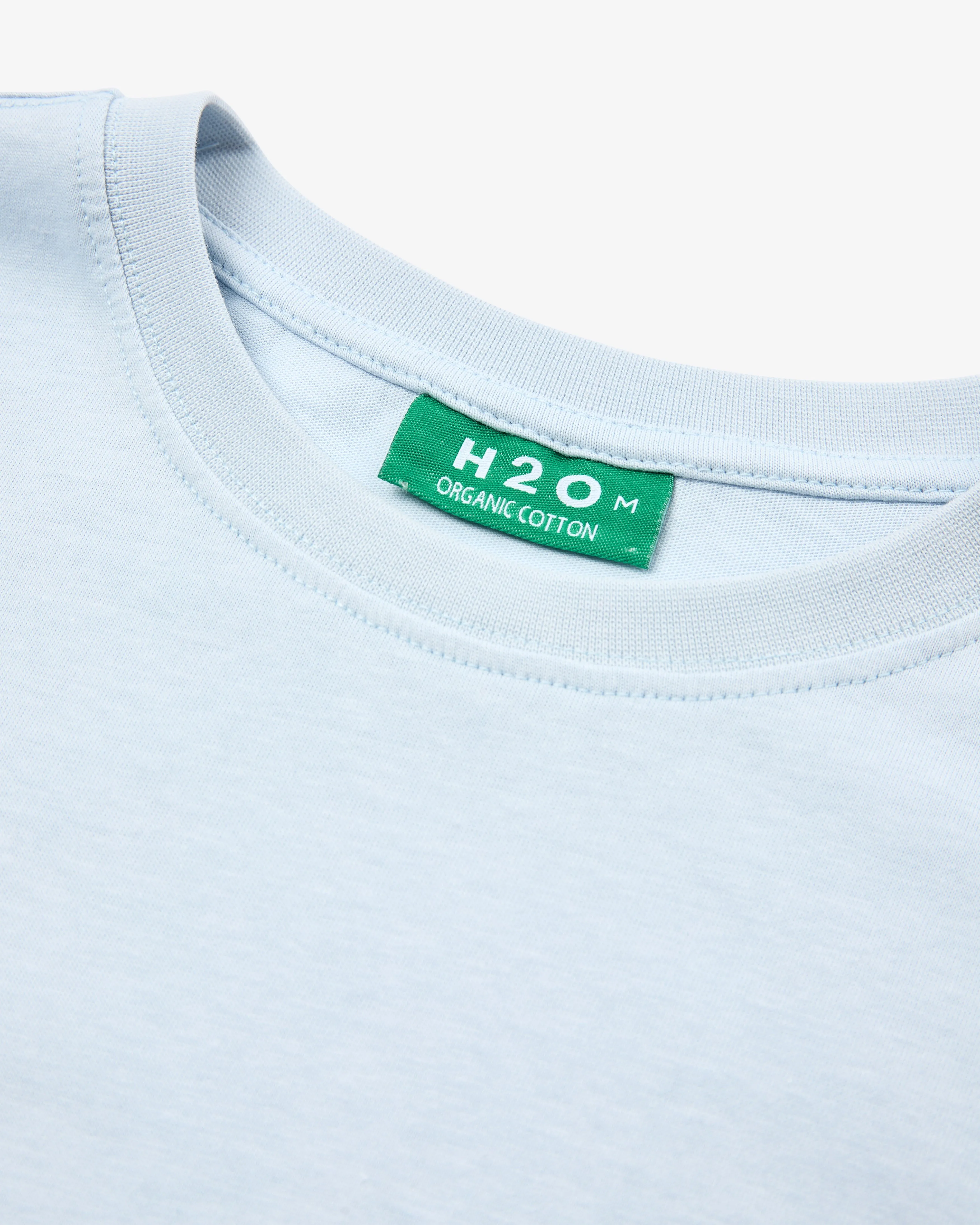 Lyø Organic T-shirt - Ice Blue