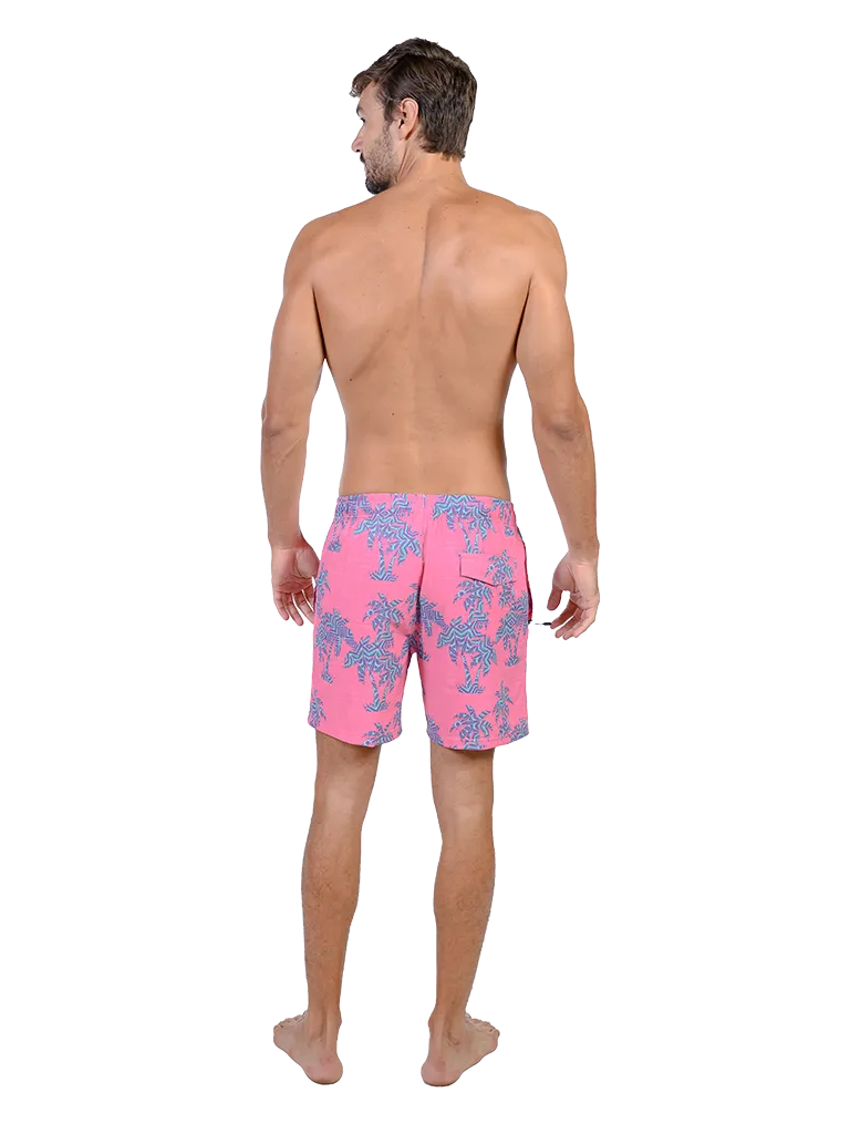 Men's 4-way stretch shorts with full boxer lining inside