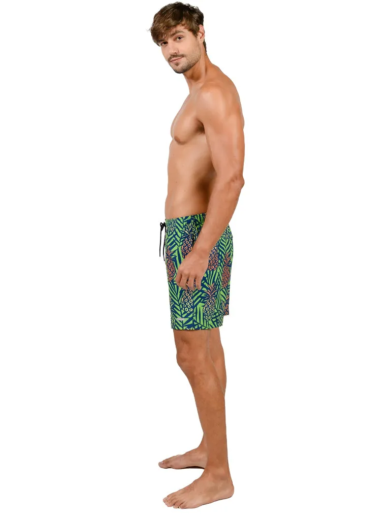 Men's 4-way stretch shorts with full boxer lining inside