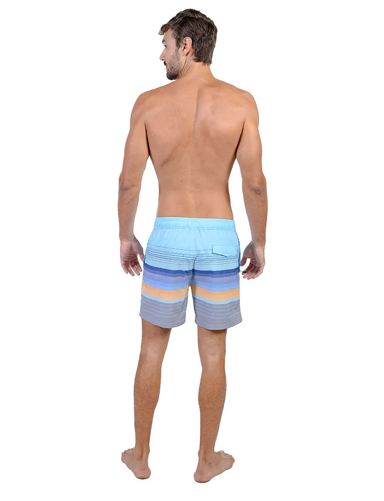 Men's 4-way stretch shorts with full boxer lining inside