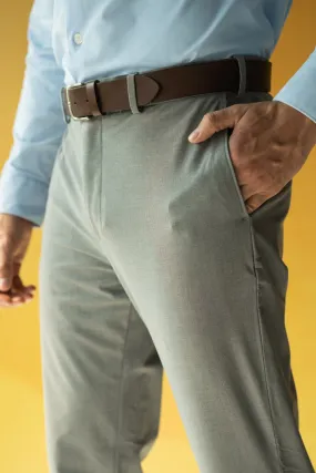 Mineral Grey Stretch Pants