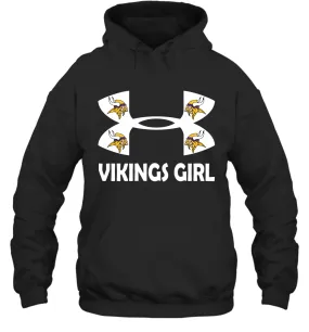 Minnesota Vikings Girl Under Armour Football Hoodies