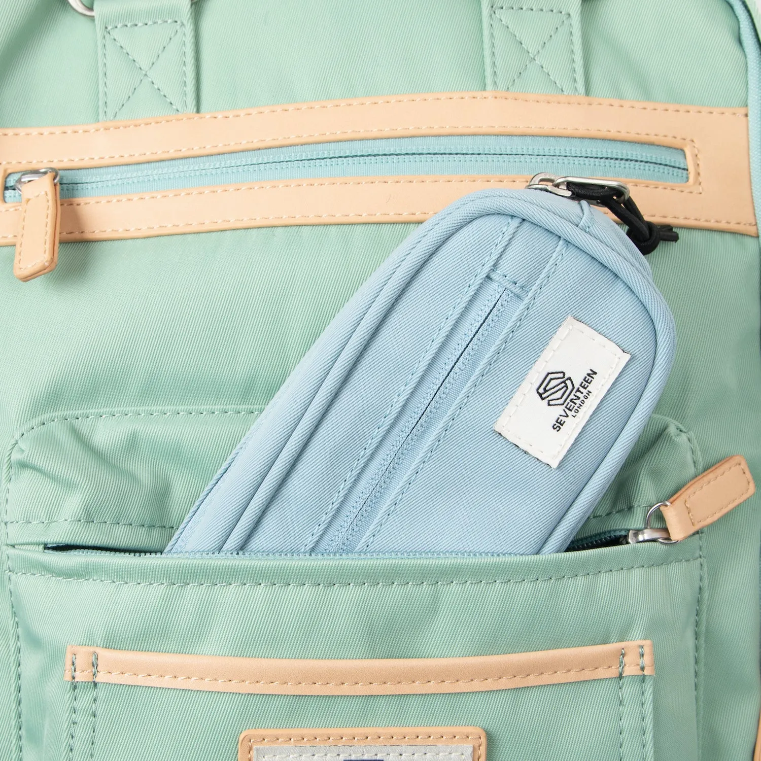 Mitcham Pencil Case - Light Blue