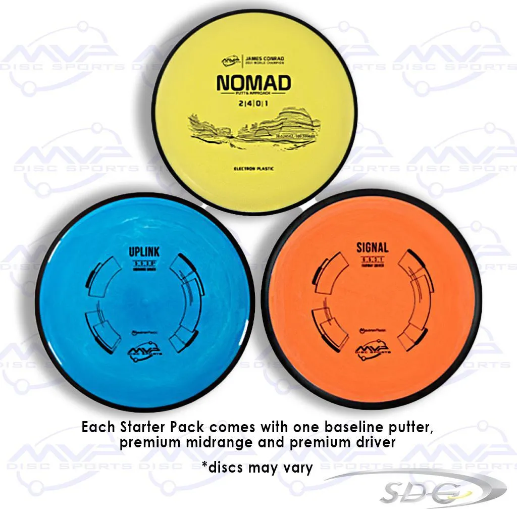 MVP Premium 3 Disc Boxed Disc Golf Starter Set