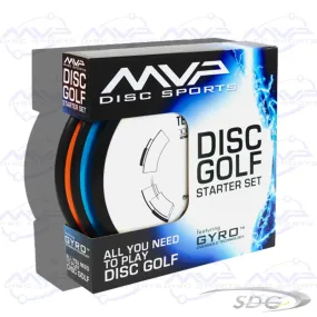 MVP Premium 3 Disc Boxed Disc Golf Starter Set