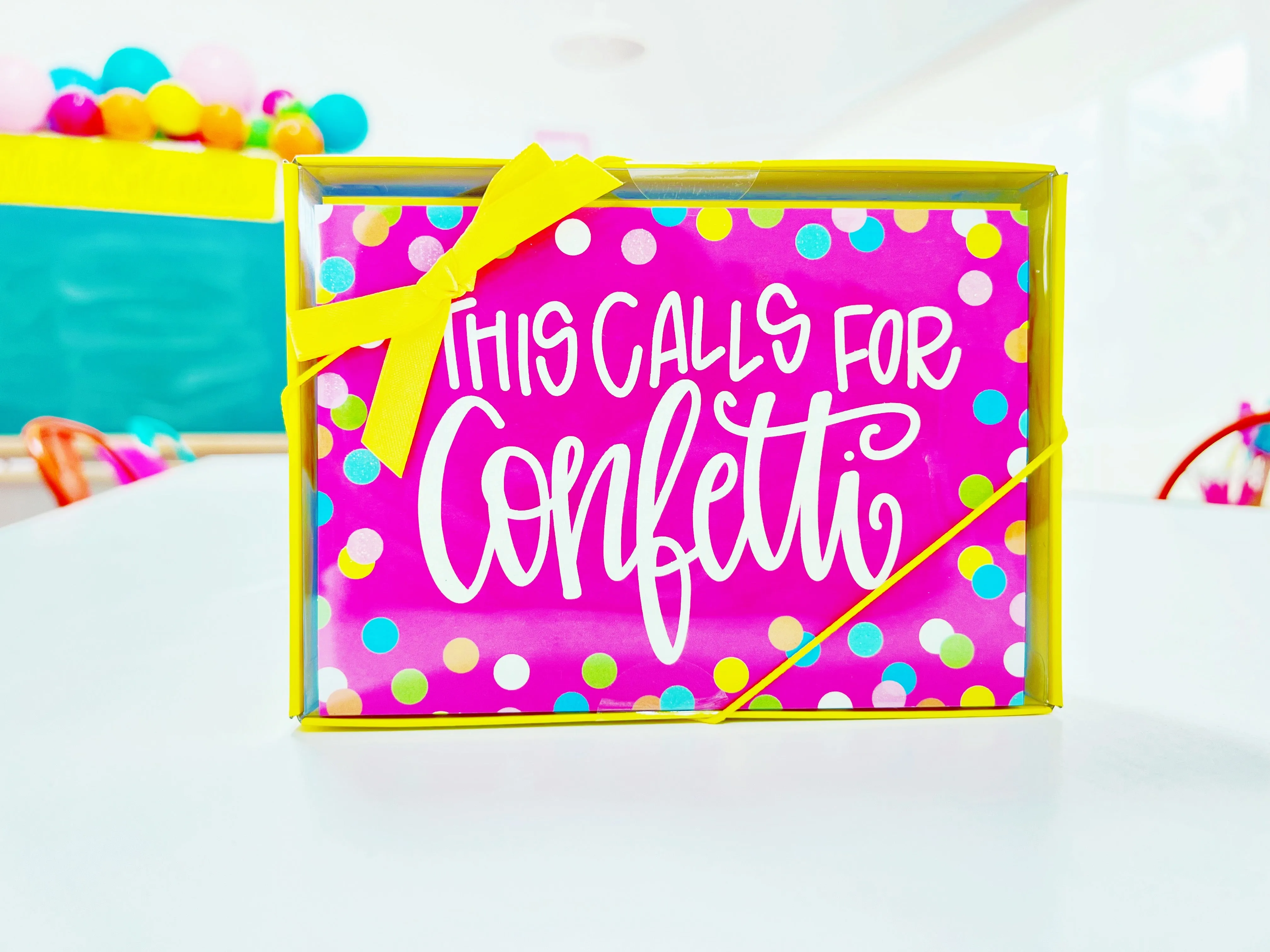 Note Card Set - This Calls for Confetti