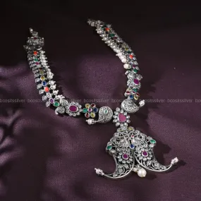 Oxidized Neckpiece - 1180