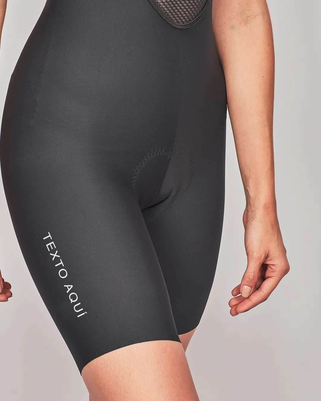 Pantaloneta Ciclismo Negra ELITE Seamless Mujer RLZ