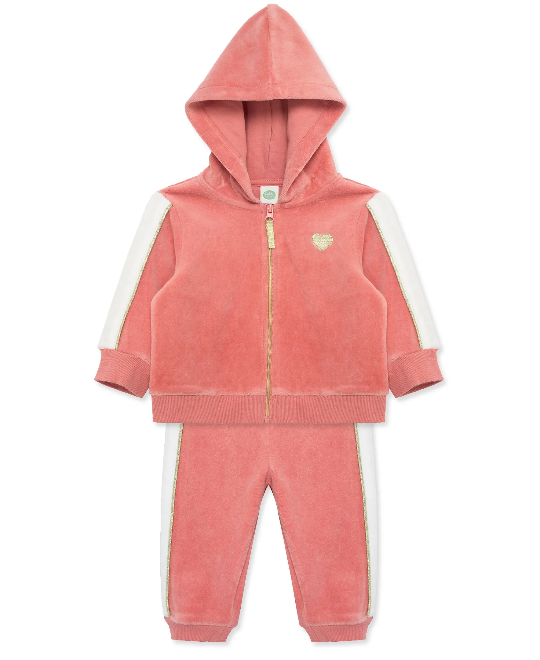 Pink Hoodie Set (12M-24M)