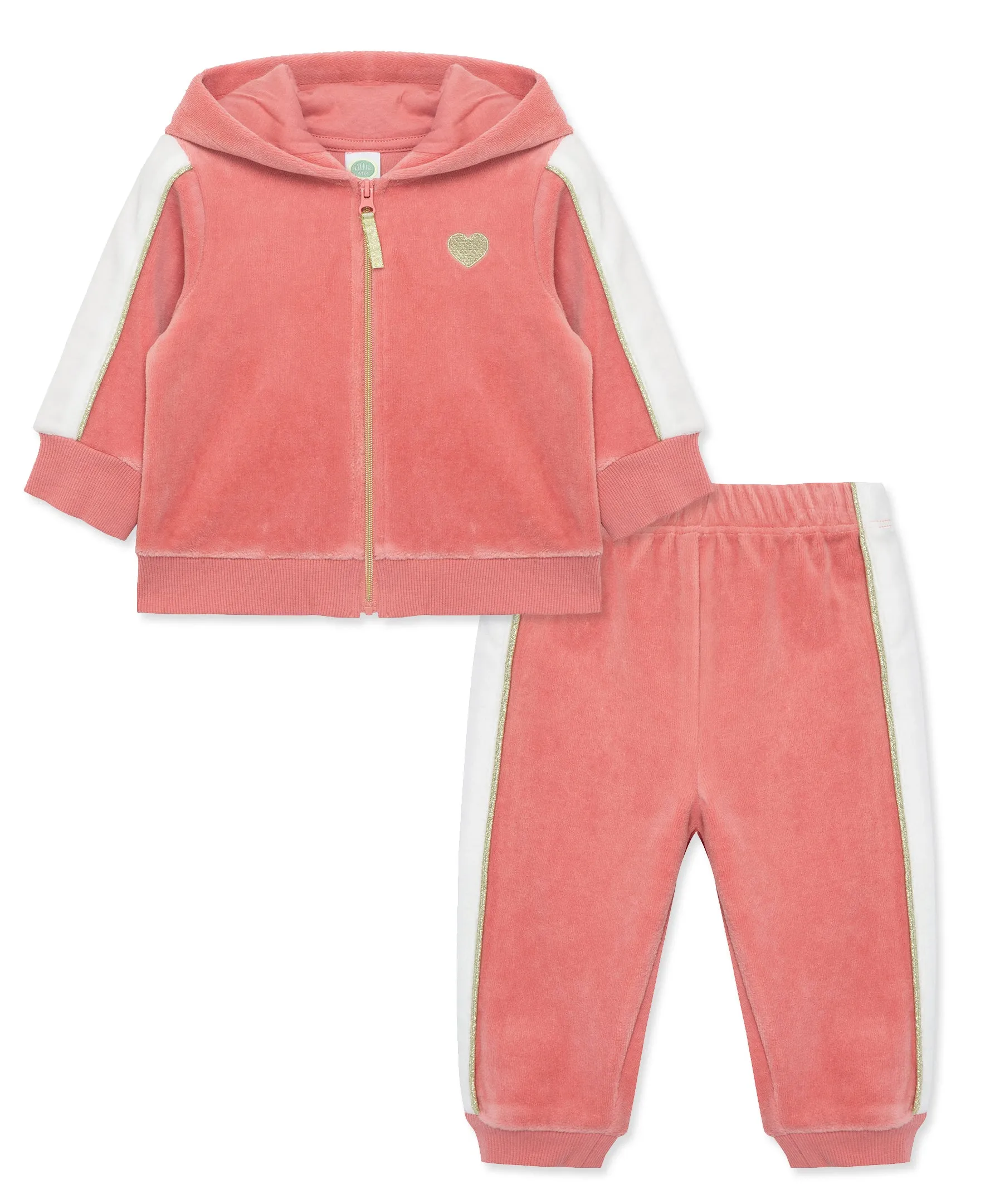 Pink Hoodie Set (12M-24M)