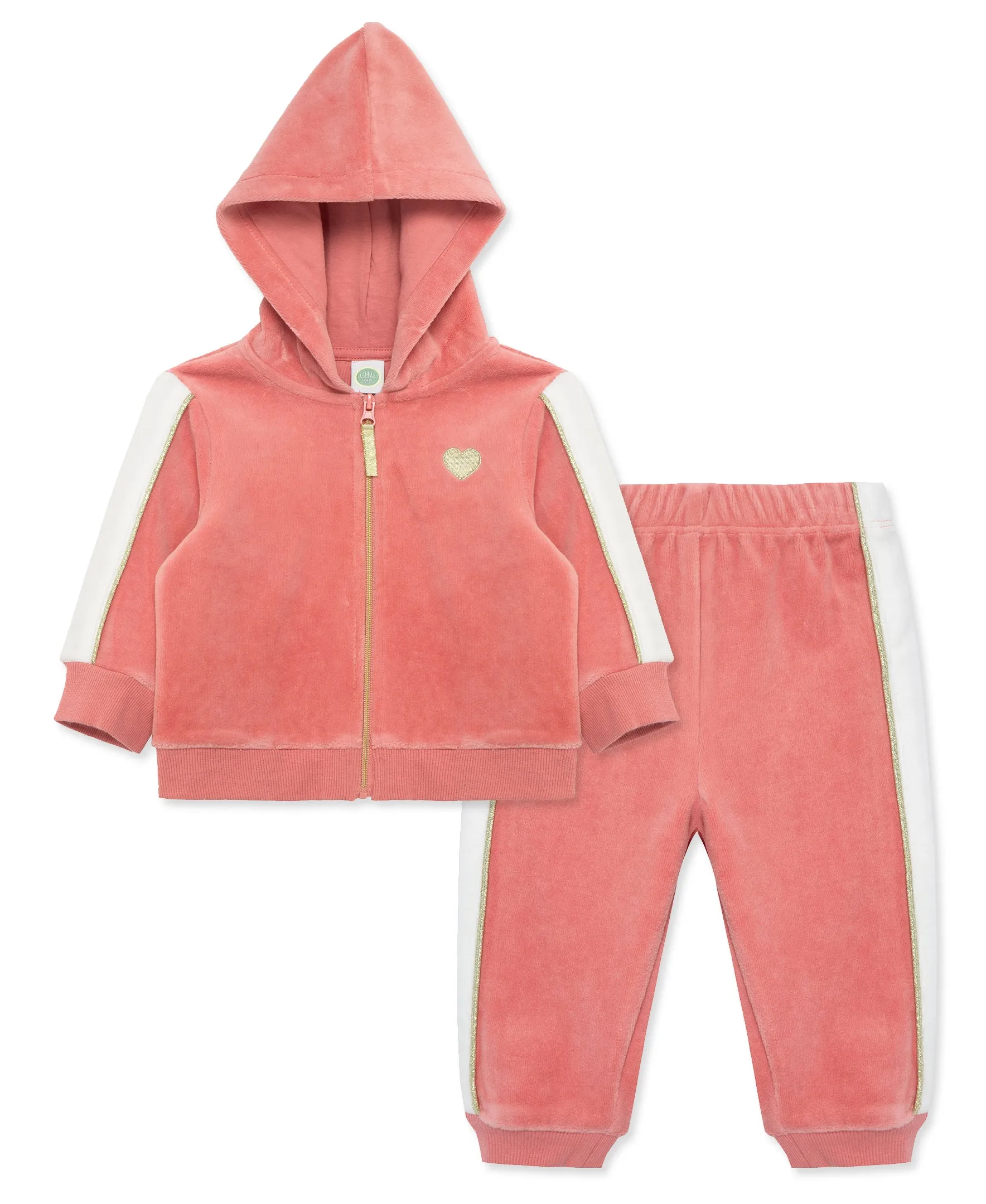 Pink Hoodie Set (12M-24M)