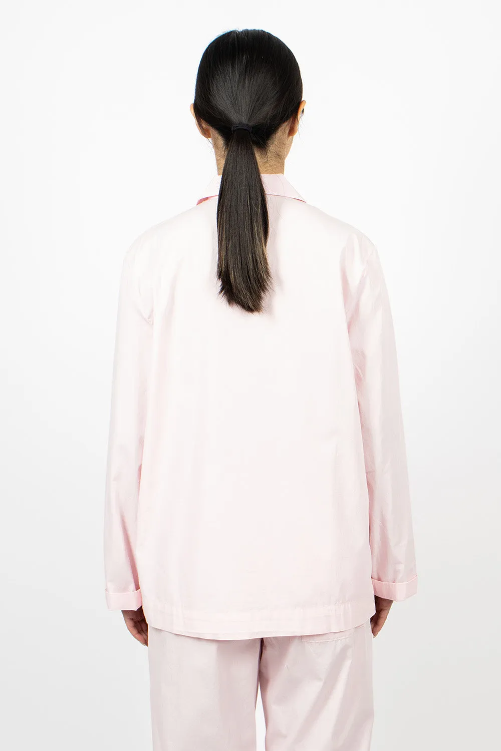 Poplin Pyjama Shirt Soft Pink