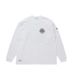 PUFF PRINT L/S T-SHIRT - WHITE