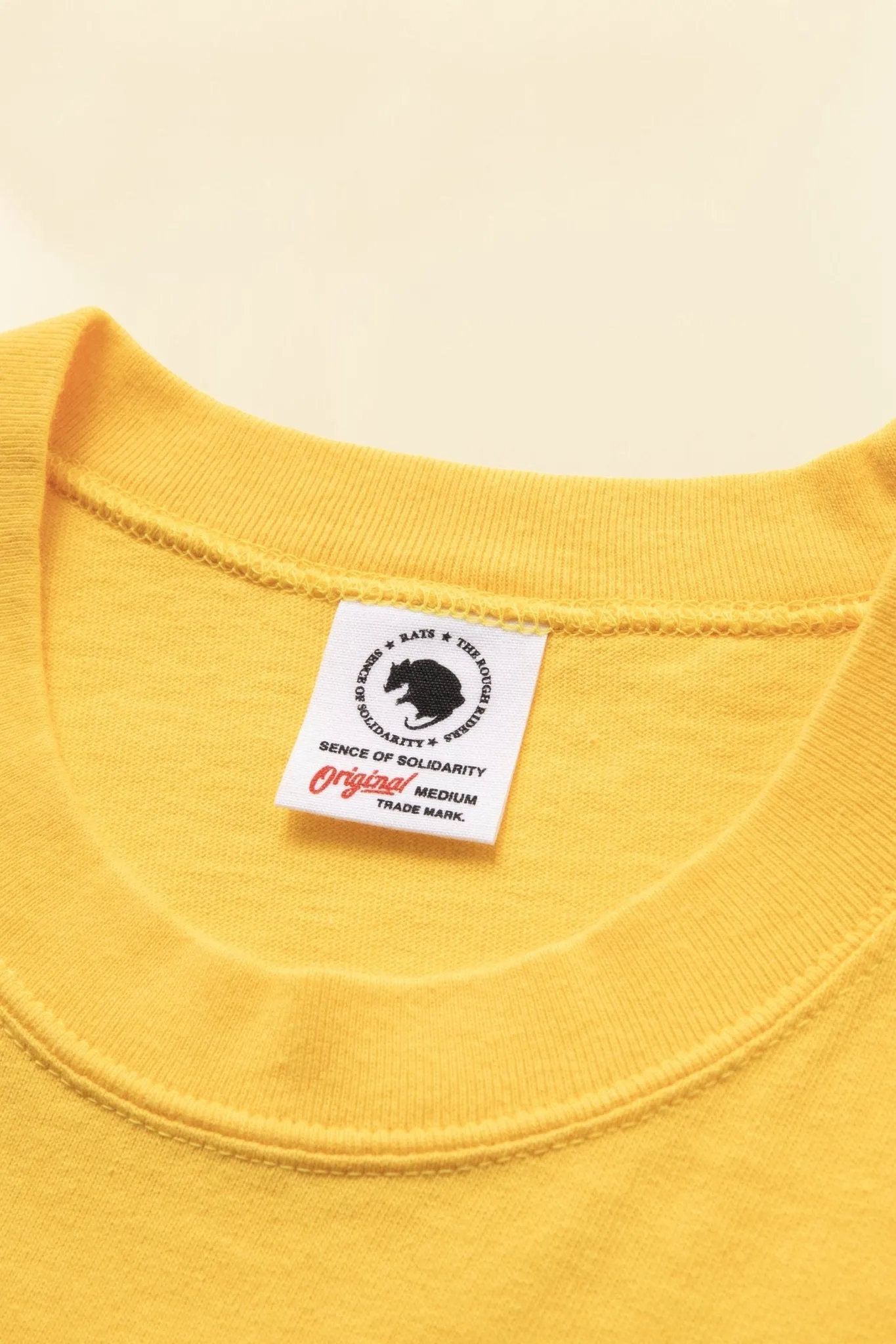 Rats Solidarity Pocket Long Sleeve - Yellow