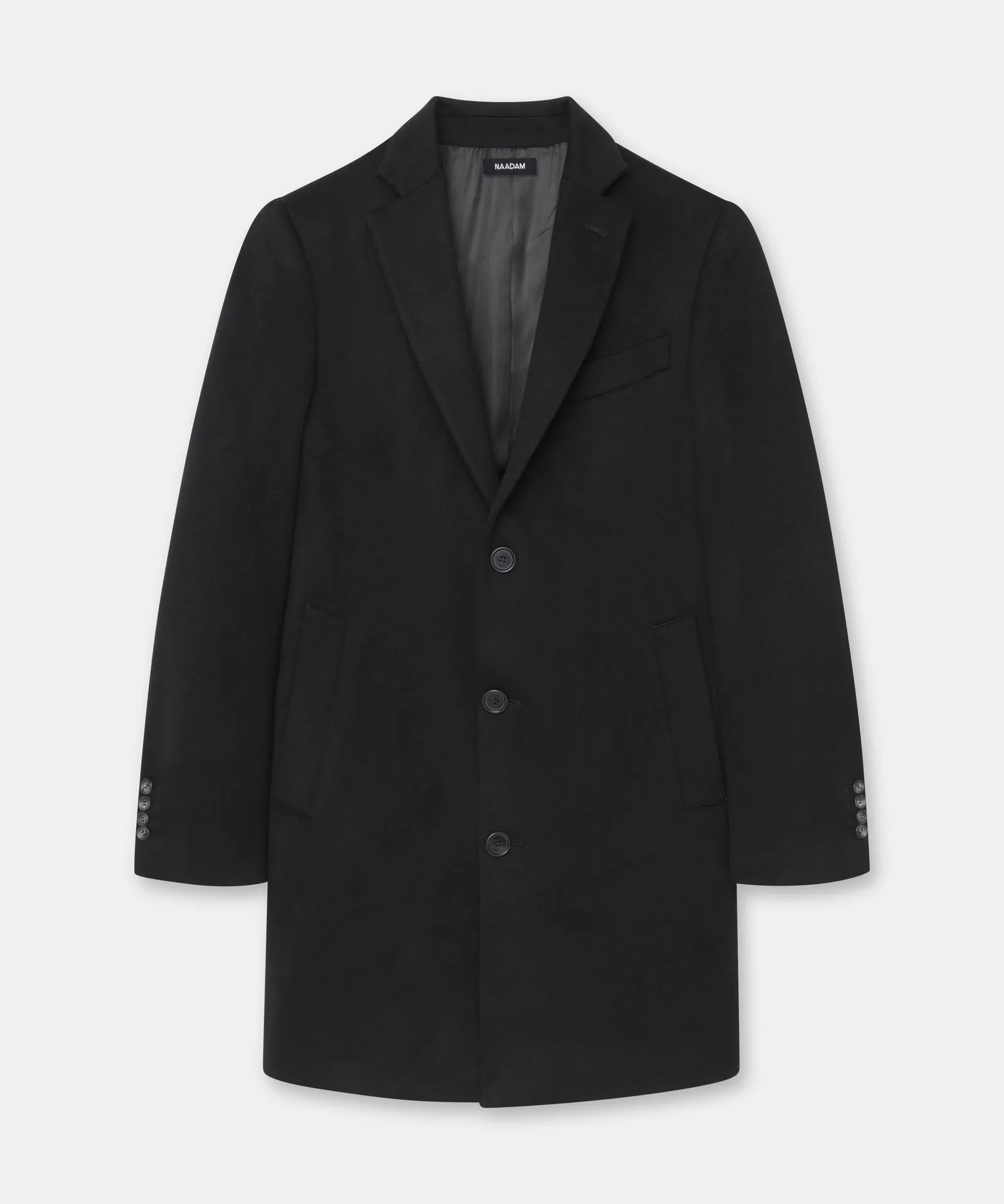 Reclaimed Cashmere Tailored Coat