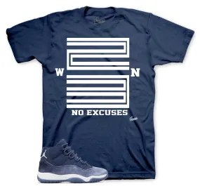 Retro 11 Midnight Navy Shirt - Win 23 - Navy