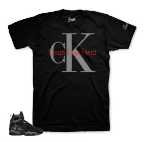 Retro 8 Cement Shirt - CK - Black