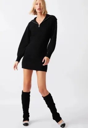 Rowena Dress-Black