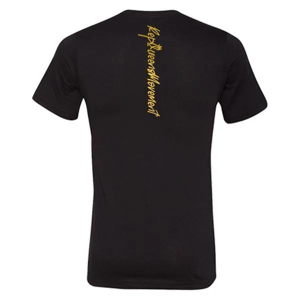 RQM Golden Signature Tee - Black