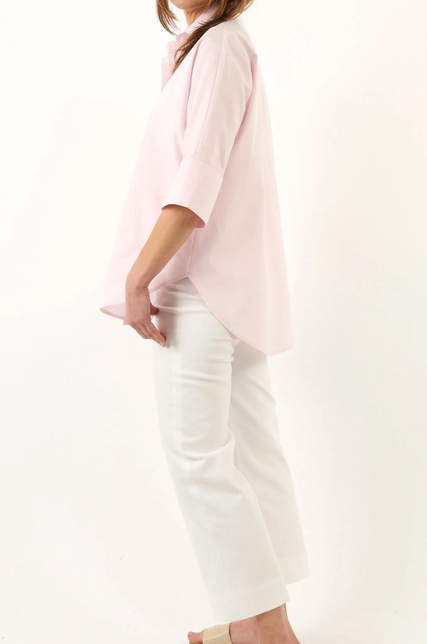 SAHANA DOLMAN SHIRT IN COTTON POPLIN