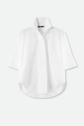 SAHANA DOLMAN SHIRT IN COTTON POPLIN