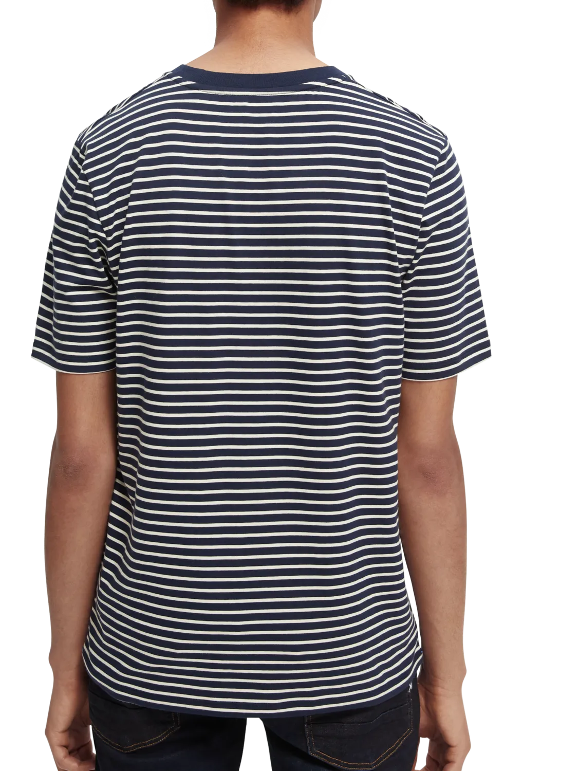 Scotch & Soda - Crewneck Striped Jersey T-Shirt - Combo A