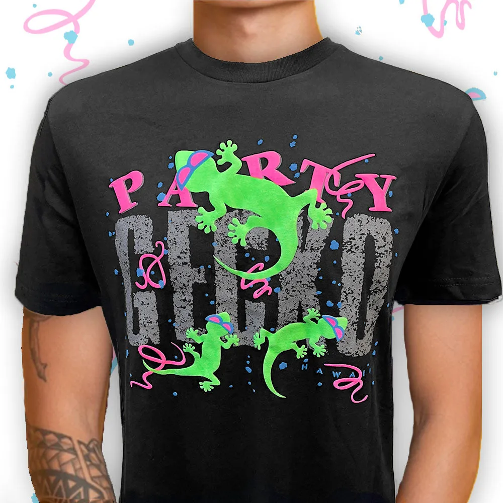 SECRET Reflective Black 1989 Party Gecko Short Sleeve