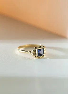 Senda tanzanite ring 14k gold