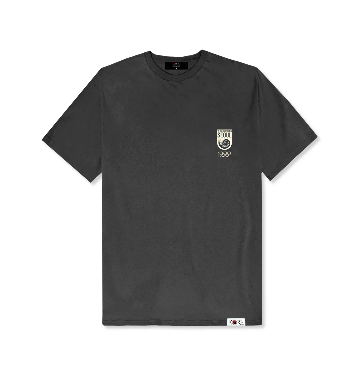 SEOUL 88 STAMP TEE (CHARCOAL)