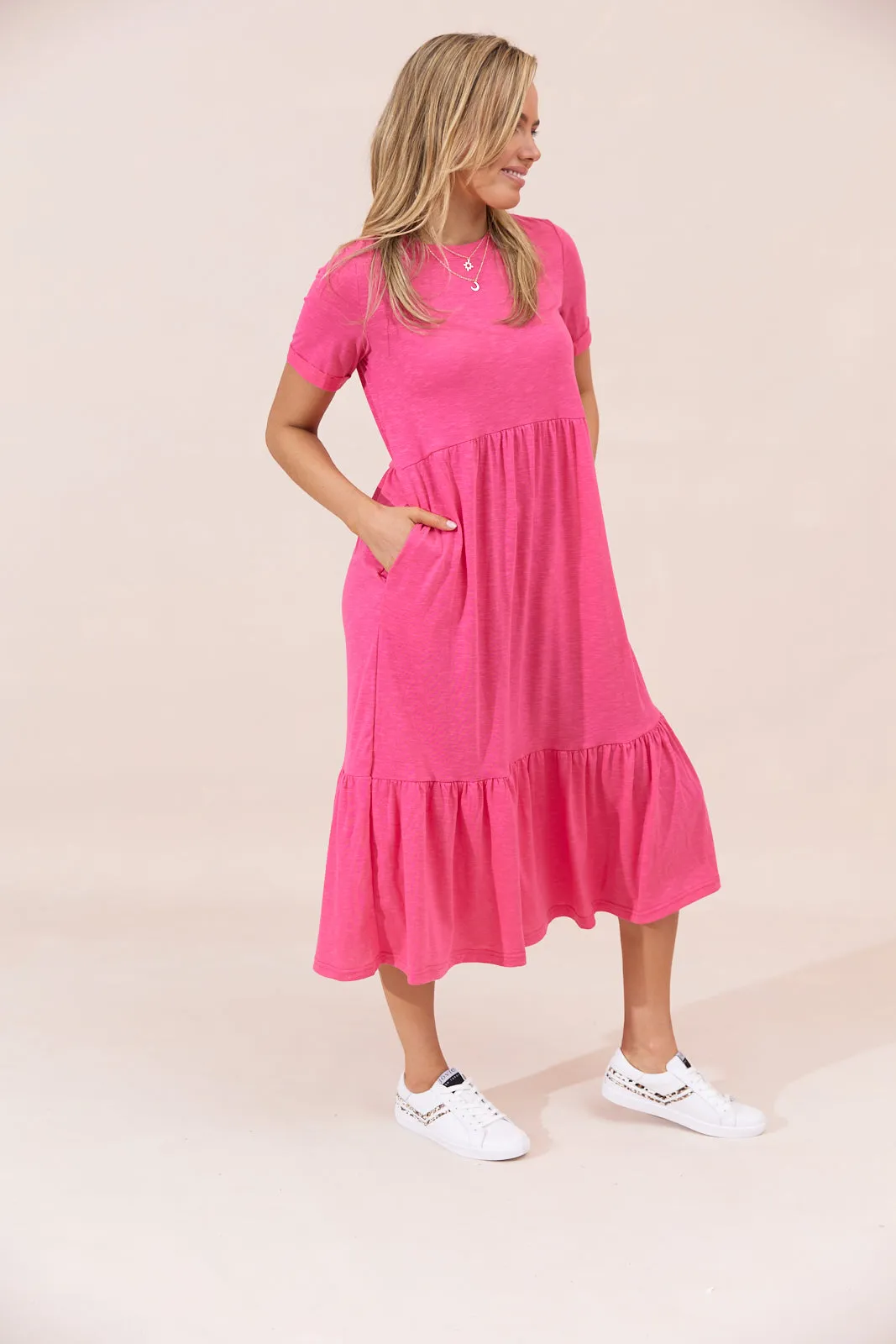 Sienna Dress - Pink