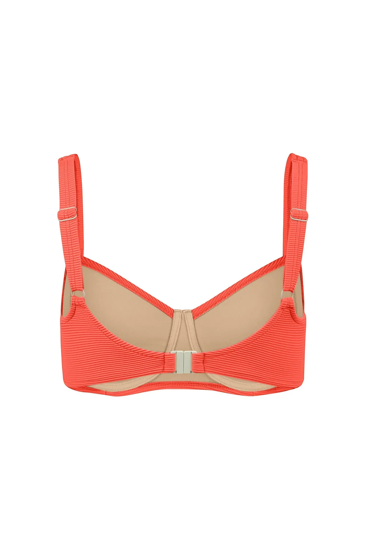 Signature Bra Cup Top - Chilli