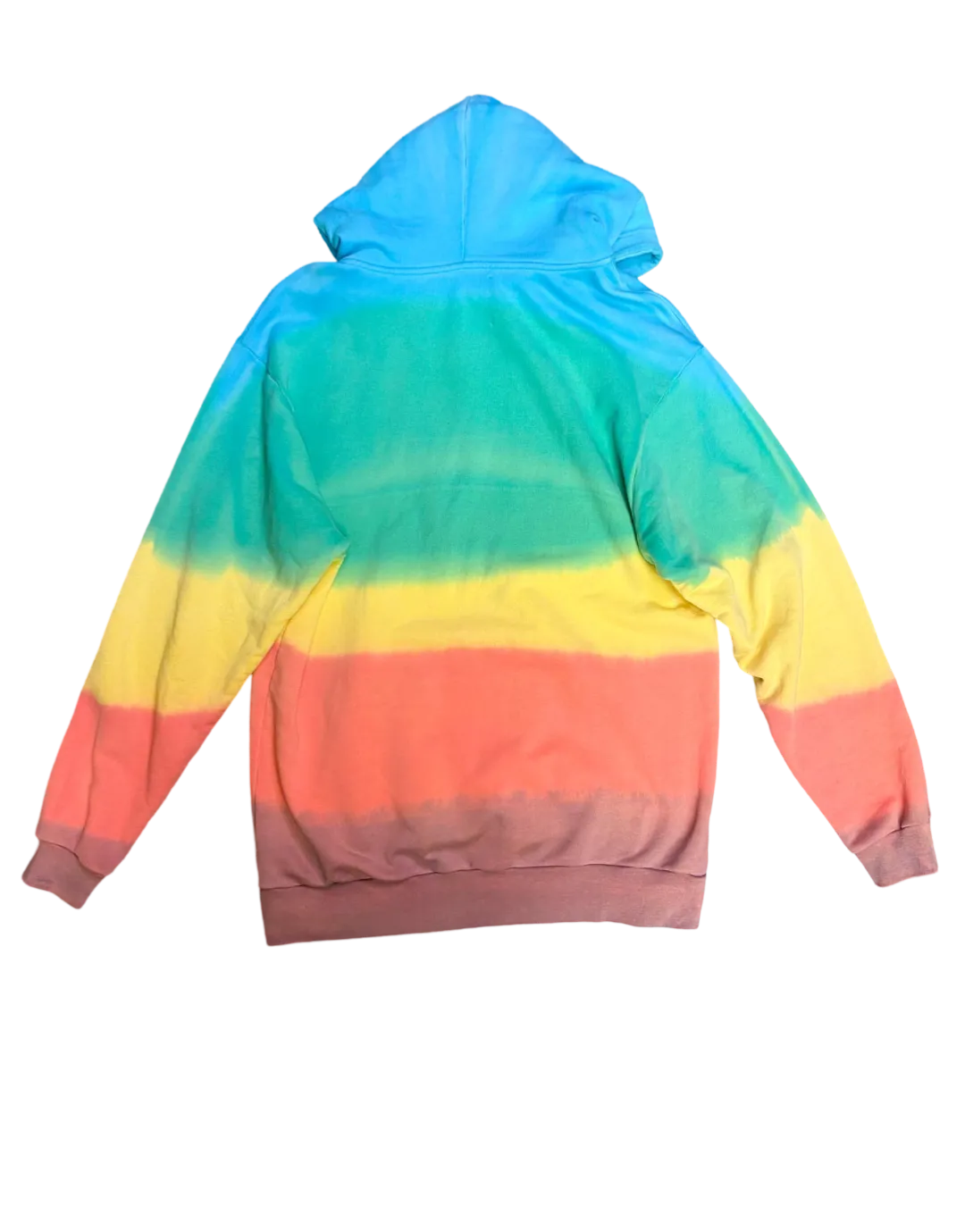 Size M - Palm Angels Rainbow Tie Dye Hoodie