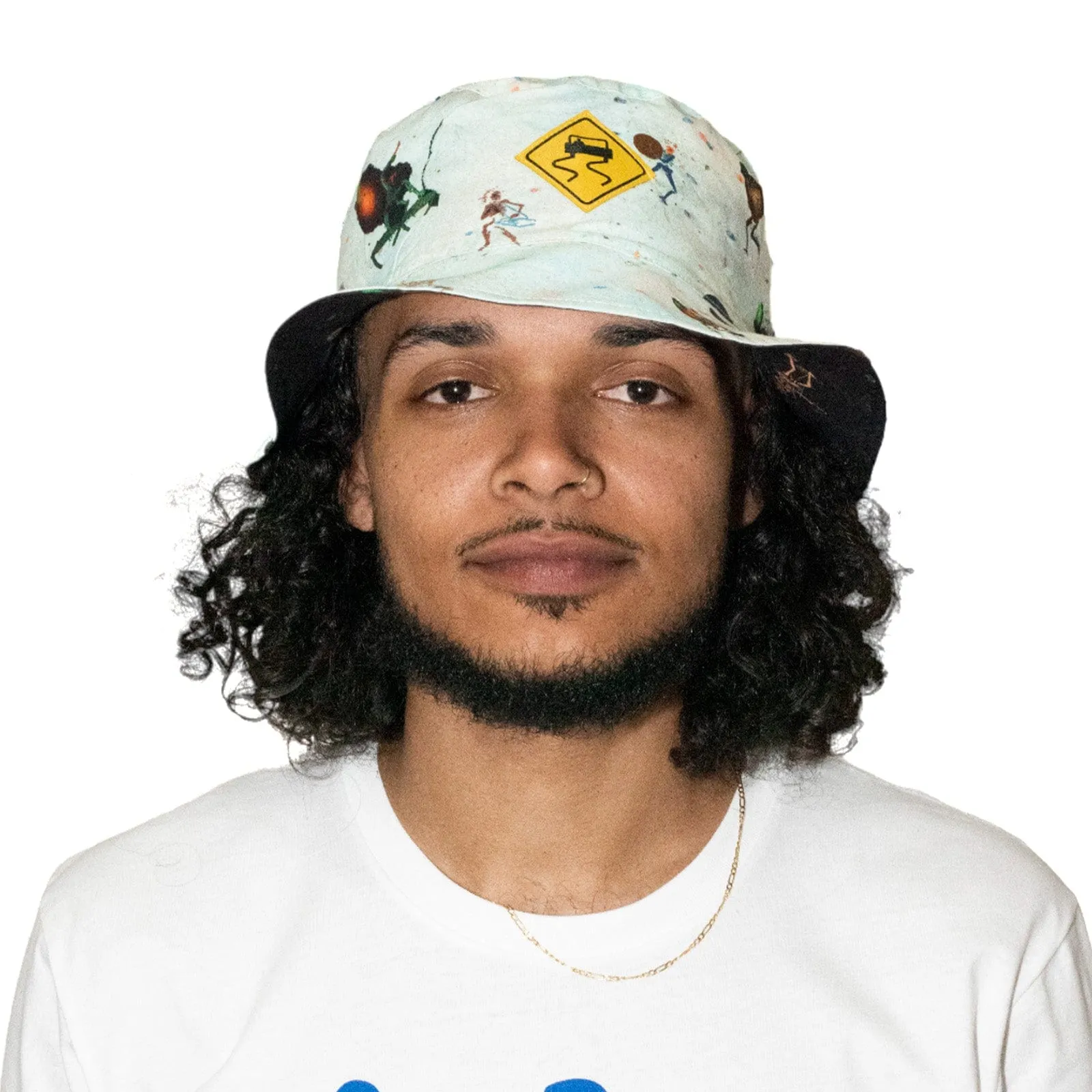 SKIDZ x Mickey Hart Psychopomp Reversible Bucket Hat