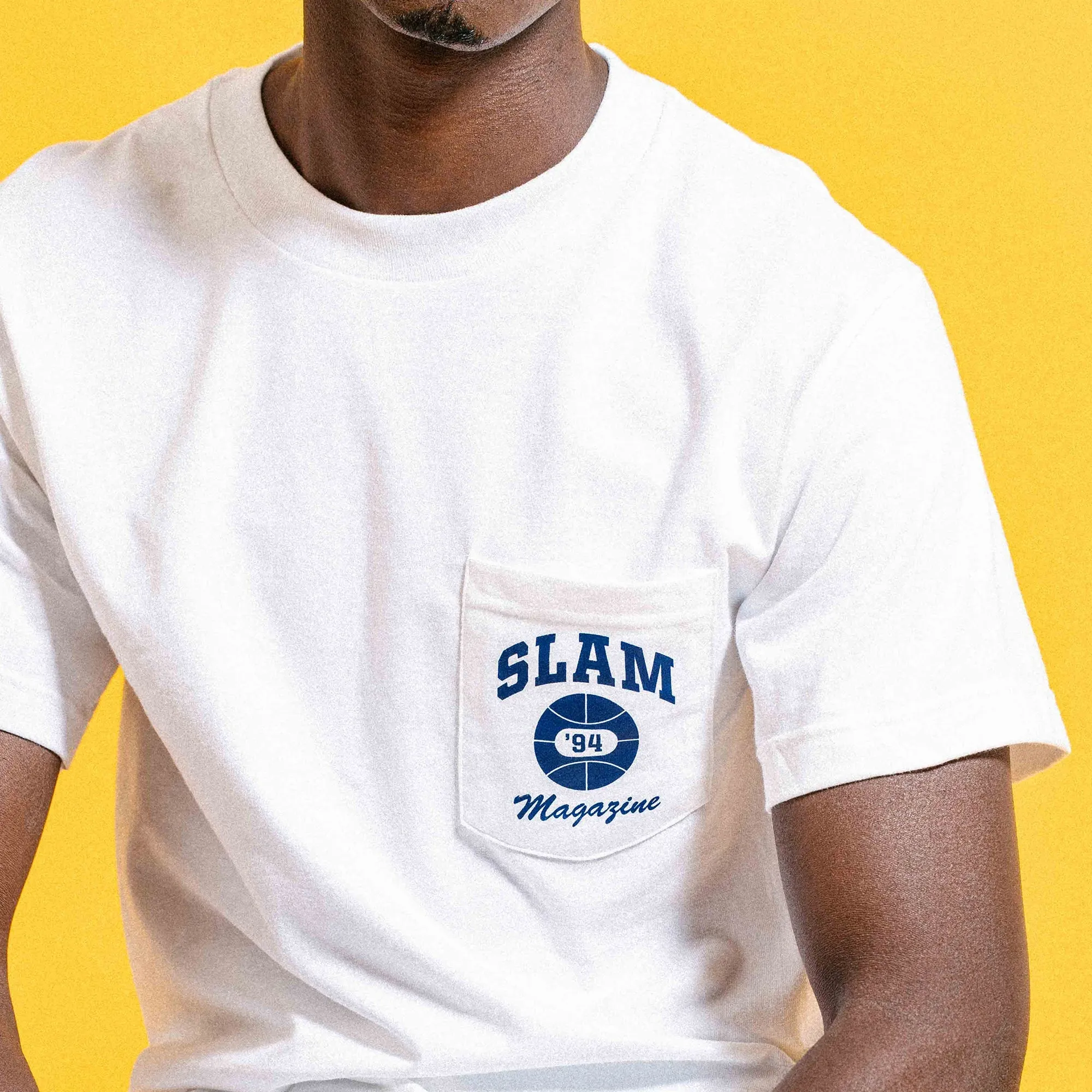 SLAM Retro Logo Pocket Tee