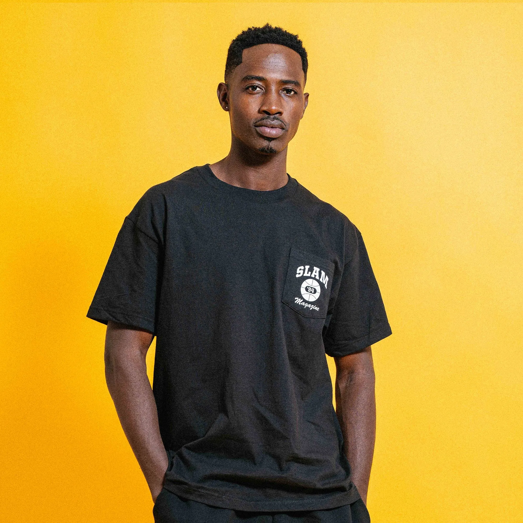 SLAM Retro Logo Pocket Tee