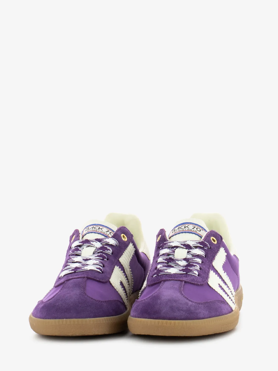 Sneakers Ghost 18 purple suede / milk