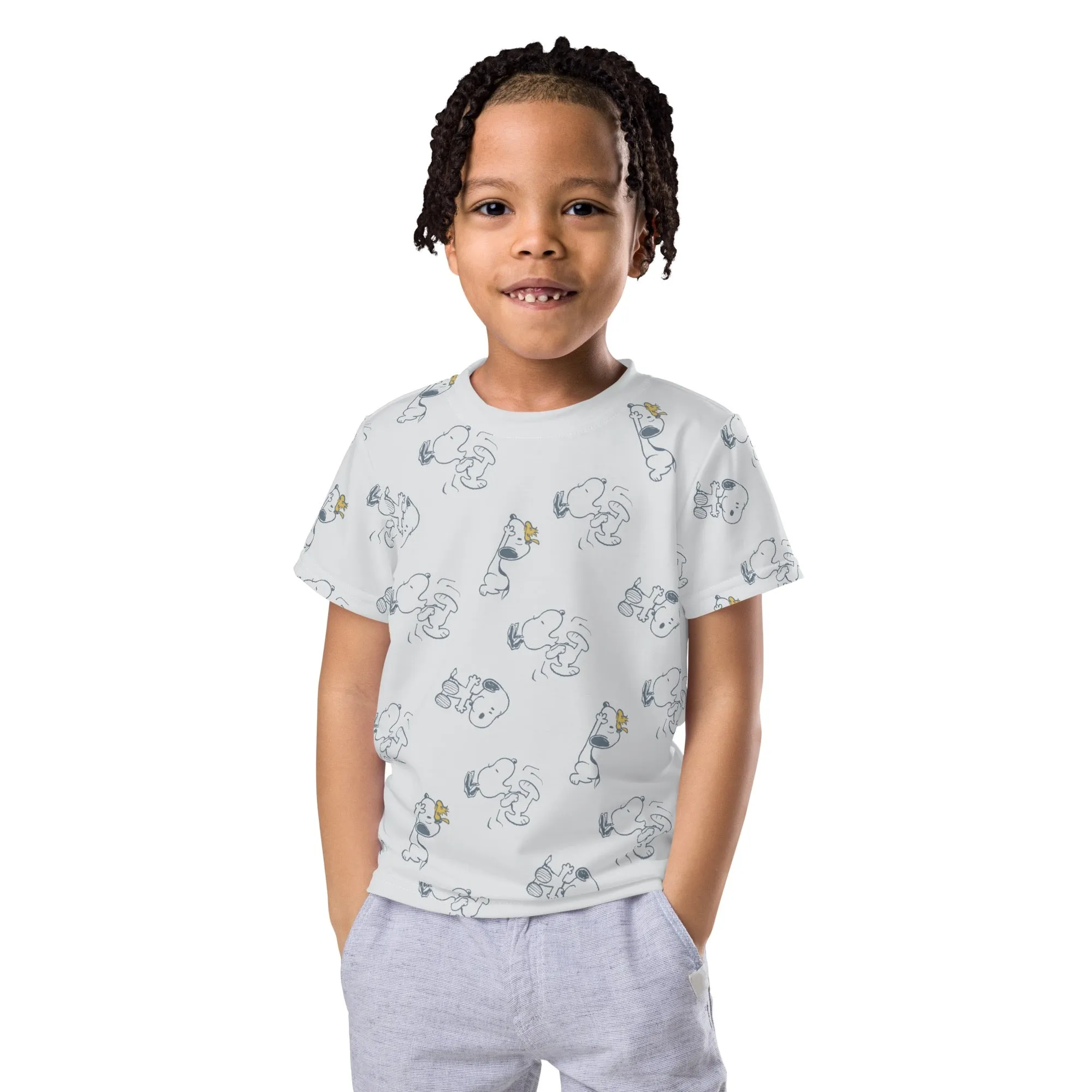 Snoopy and Woodstock Kids T-Shirt